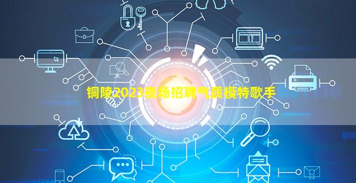 铜陵2023夜场招聘气质模特歌手